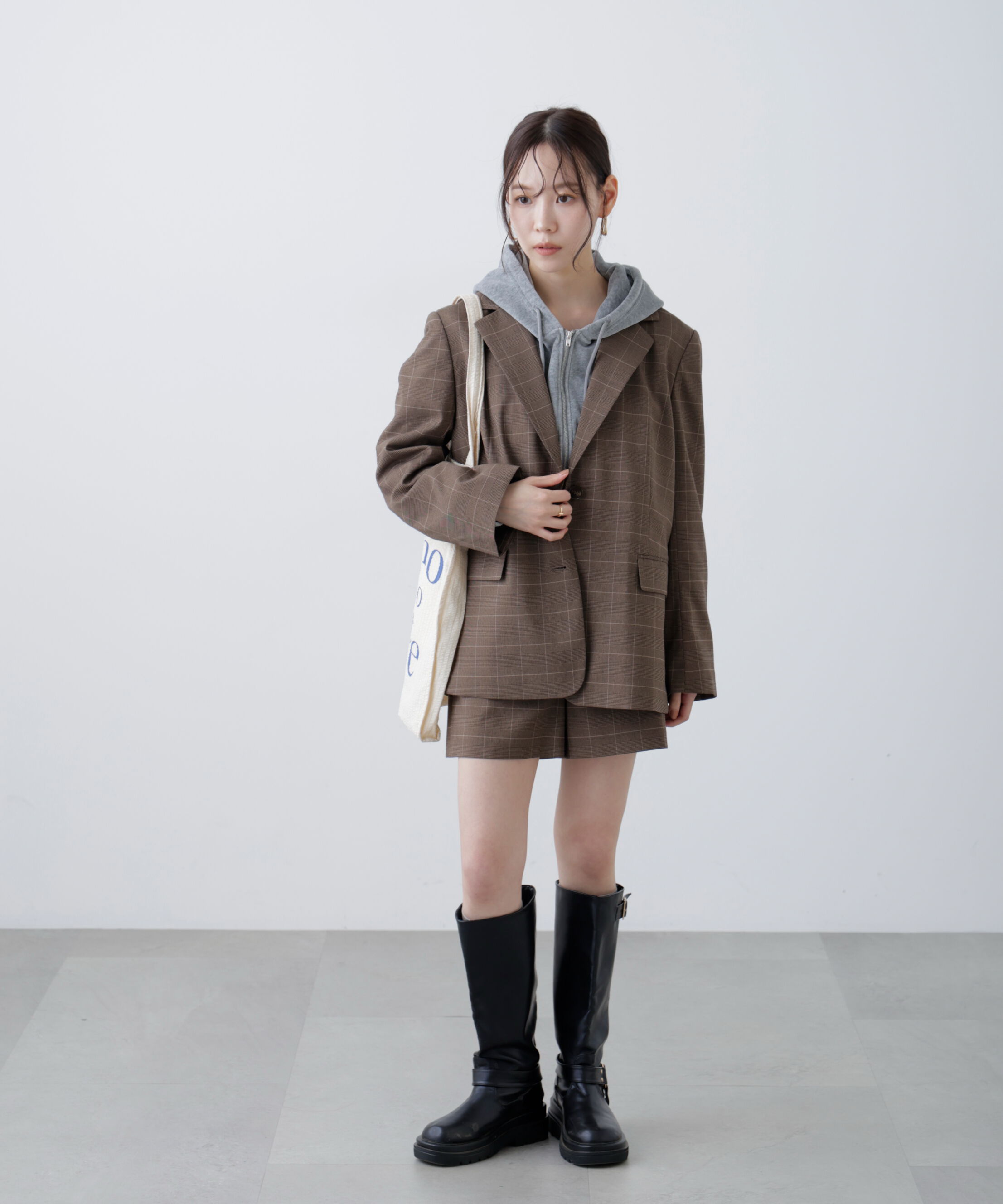  「〈セットアップ対応〉ハイウエストショートパンツ」|その他|