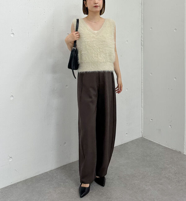archives「メランジフェザーニットベスト」|ニット・セーター|