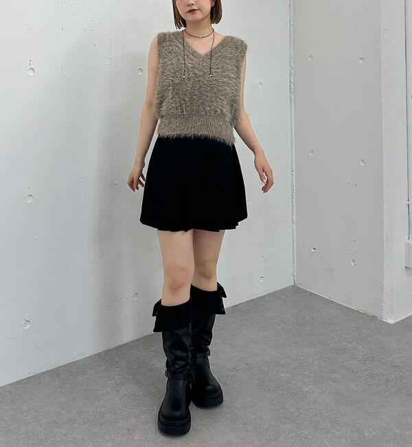 archives「メランジフェザーニットベスト」|ニット・セーター|