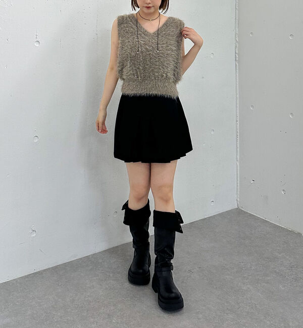 archives「メランジフェザーニットベスト」|ニット・セーター|