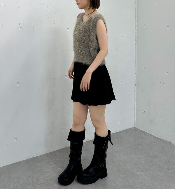 archives「メランジフェザーニットベスト」|ニット・セーター|