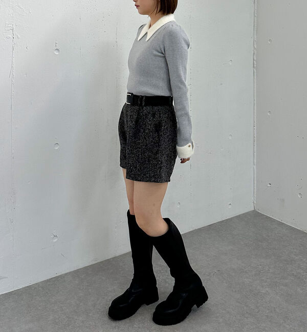 archives「ベルト付ツイードショートパンツ」|その他|
