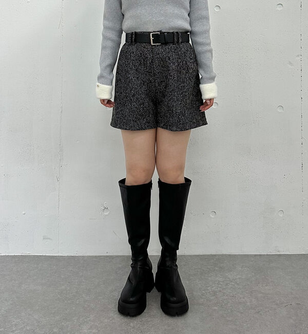 archives「ベルト付ツイードショートパンツ」|その他|