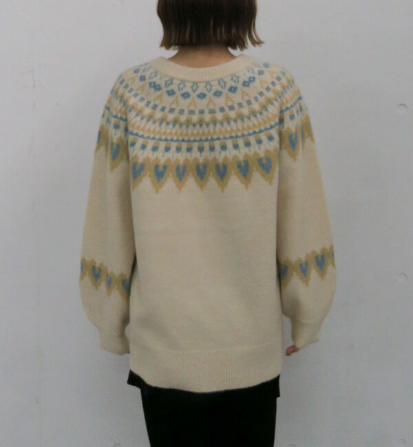 archives「ハートミックスノルディックニットプルオーバー」|ニット・セーター|