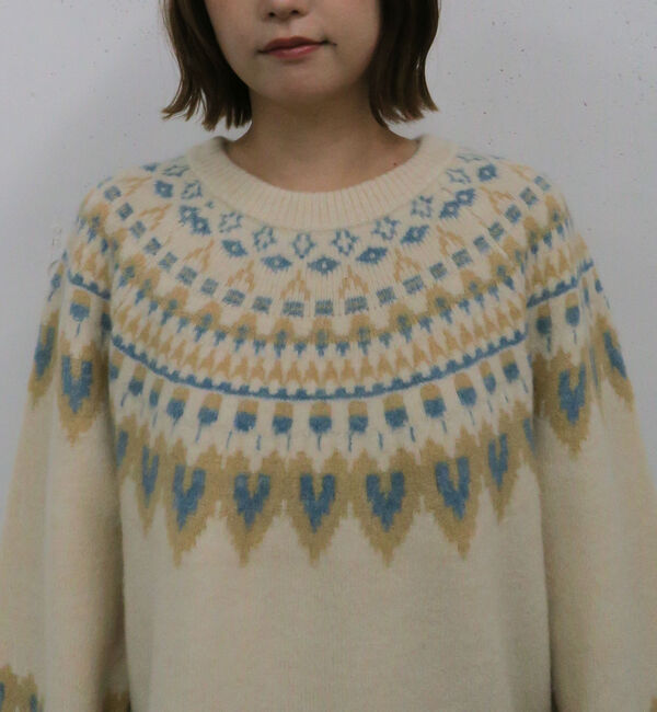 archives「ハートミックスノルディックニットプルオーバー」|ニット・セーター|