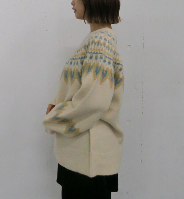 archives「ハートミックスノルディックニットプルオーバー」|ニット・セーター|