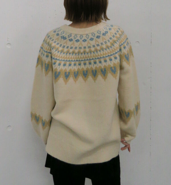 archives「ハートミックスノルディックニットプルオーバー」|ニット・セーター|