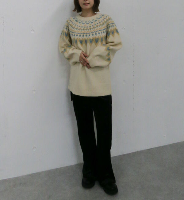 archives「ハートミックスノルディックニットプルオーバー」|ニット・セーター|