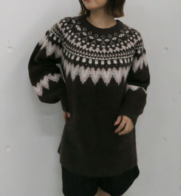 archives「ハートミックスノルディックニットプルオーバー」|ニット・セーター|