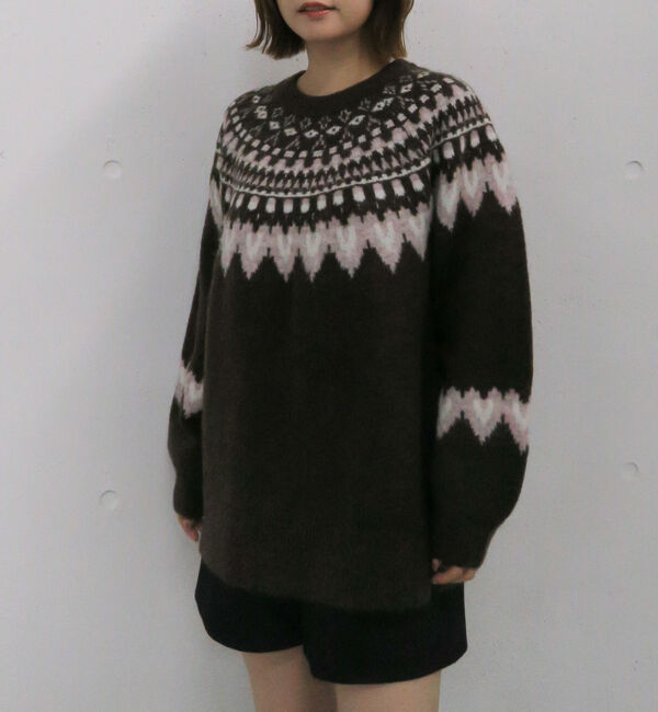 archives「ハートミックスノルディックニットプルオーバー」|ニット・セーター|