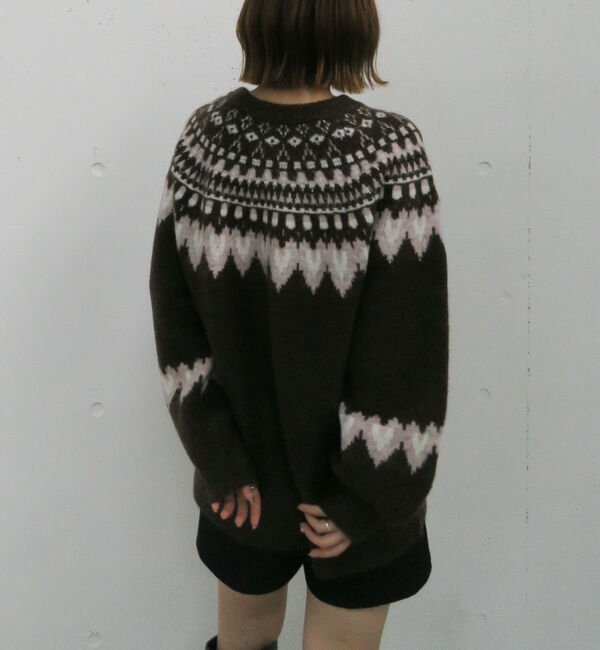 archives「ハートミックスノルディックニットプルオーバー」|ニット・セーター|