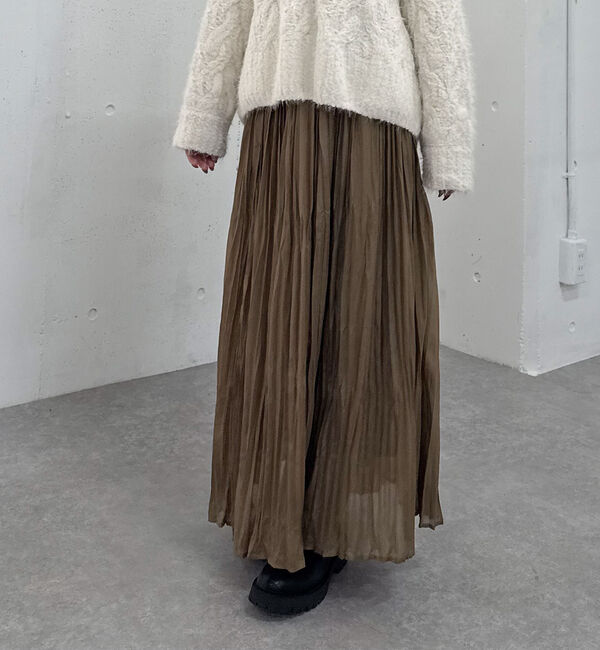 archives「ランダムプリーツスカート」|スカート|