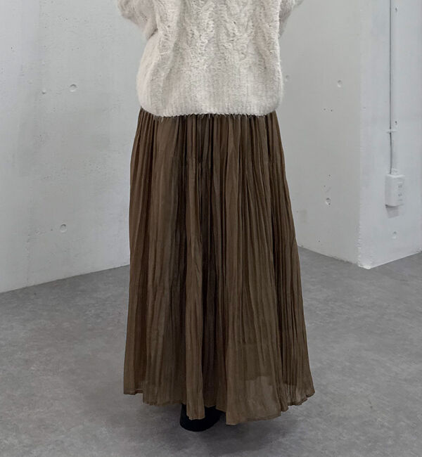 archives「ランダムプリーツスカート」|スカート|