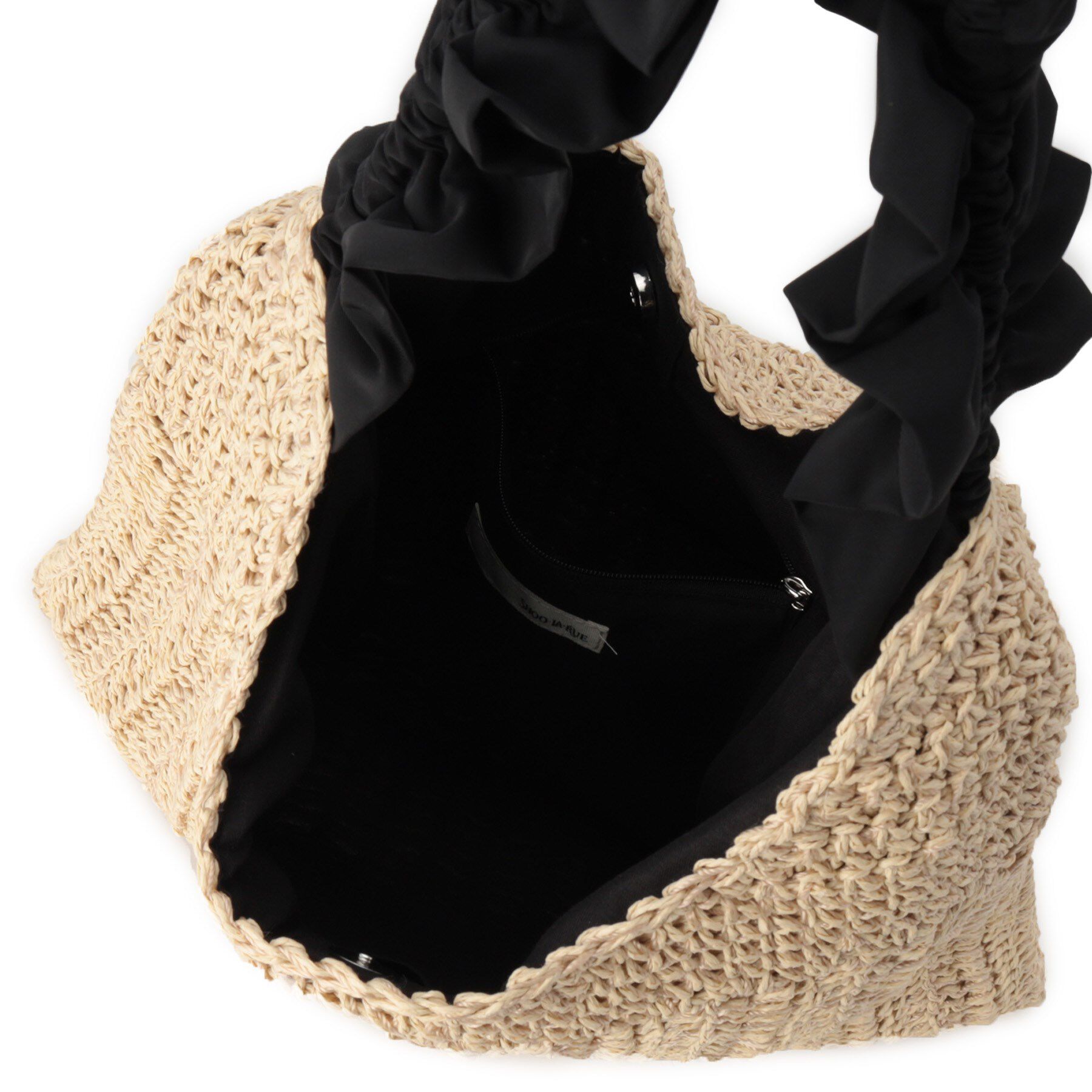 SHOO･LA･RUE「ペーパーフリルトートバッグ」|トートバッグ|