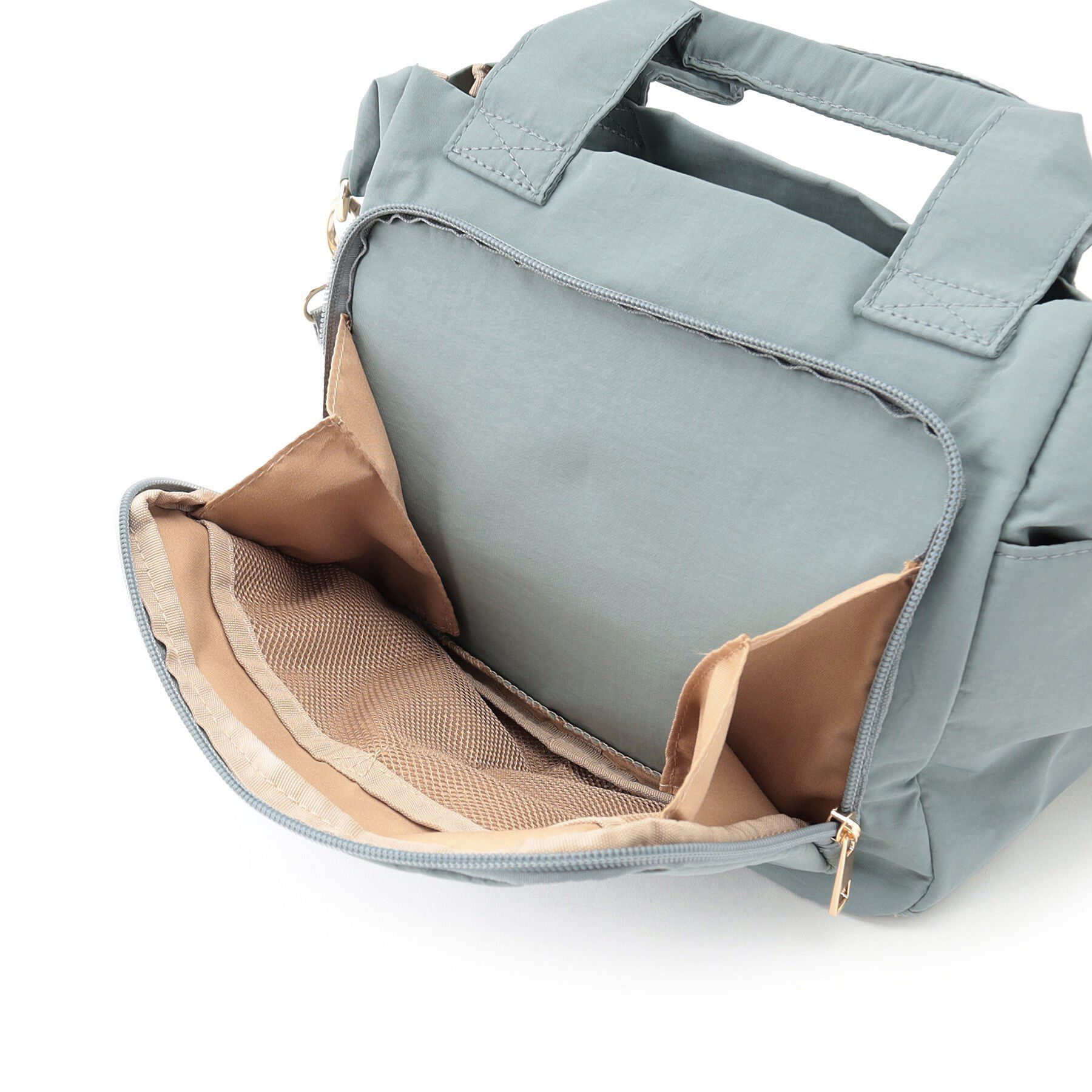 SHOO･LA･RUE「【撥水／2WAY】フロントポケット10ポケットトートバッグ」|トートバッグ|