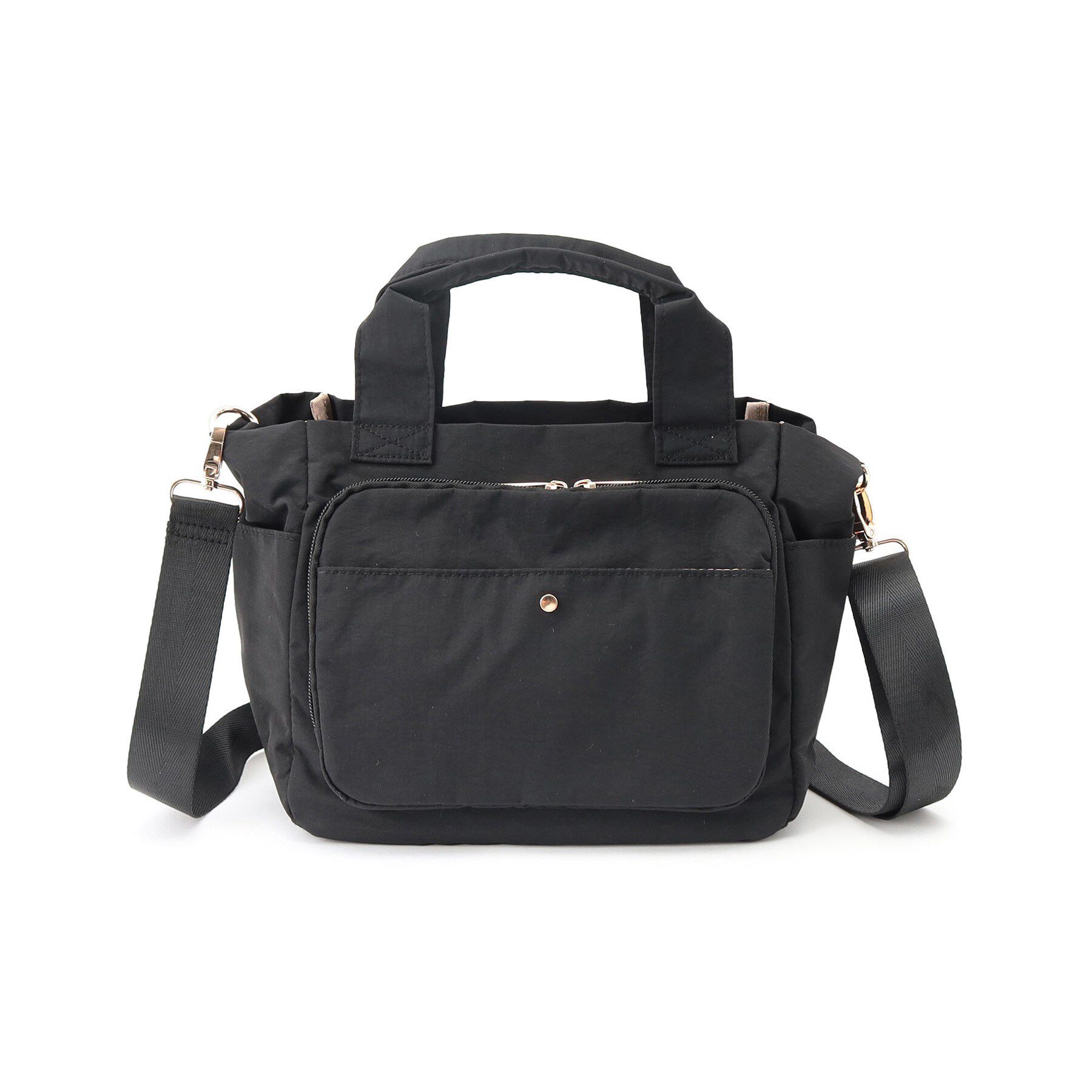 SHOO･LA･RUE「【撥水／2WAY】フロントポケット10ポケットトートバッグ」|トートバッグ|