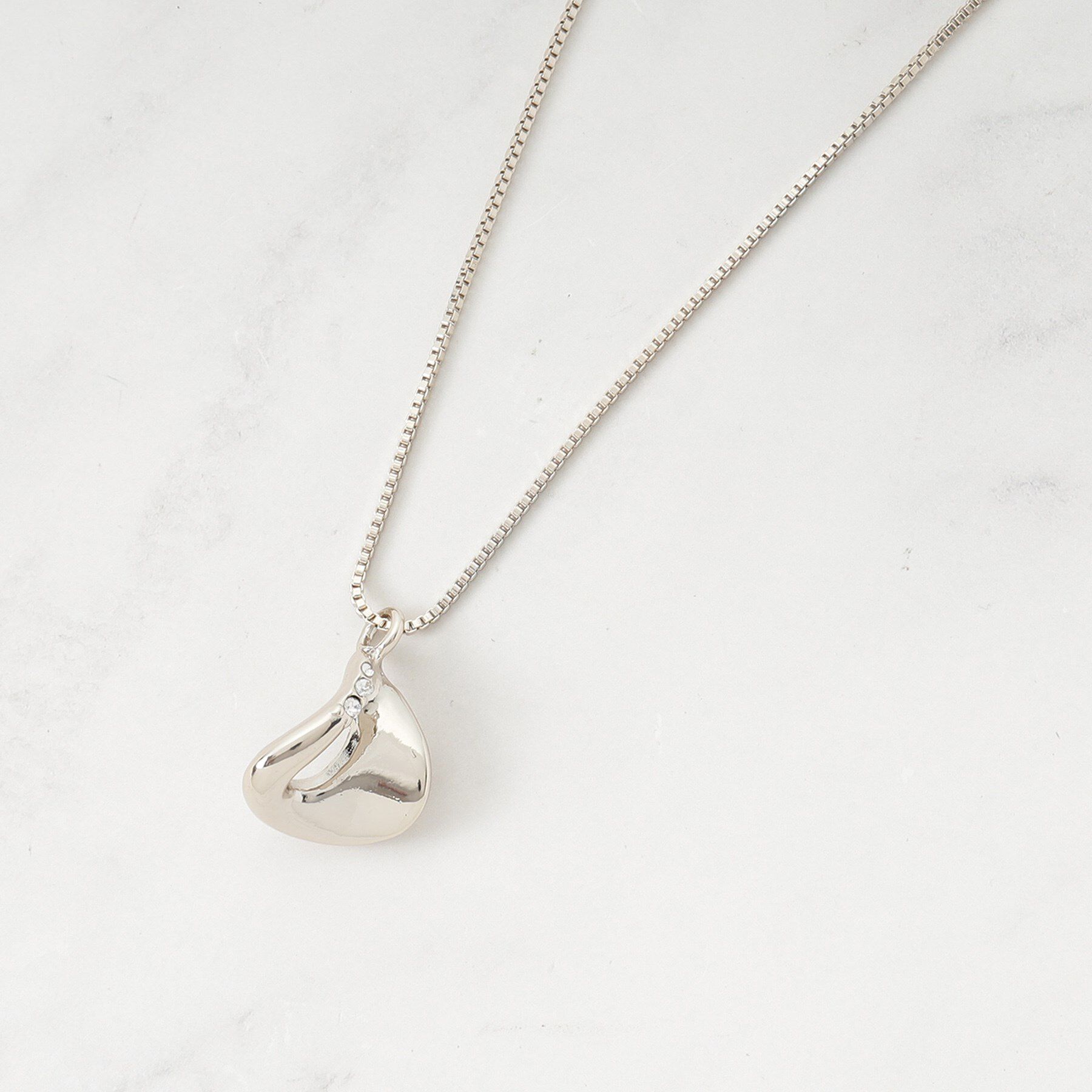 SHOO･LA･RUE「【2WAY】変形ドロップメタルネックレス」|ネックレス|ゴールド(007)