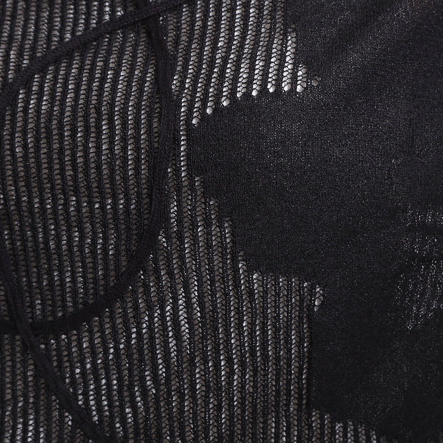 SHOO･LA･RUE「【S-LL】にょろにょろ刺繍 透かし編みニット」|ニット・セーター|