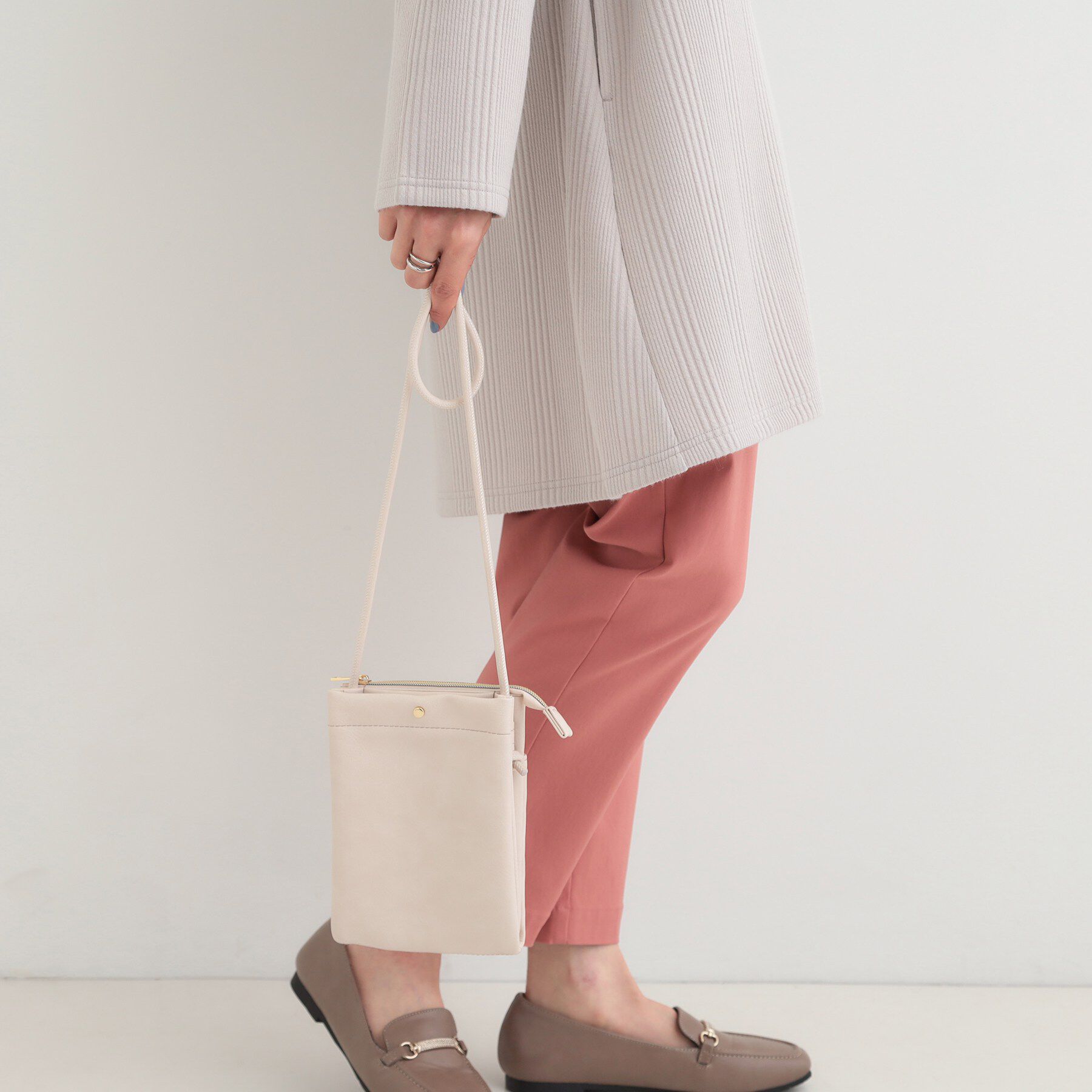 SHOO･LA･RUE「2層ミニショルダーバッグ」|ショルダー・メッセンジャー|