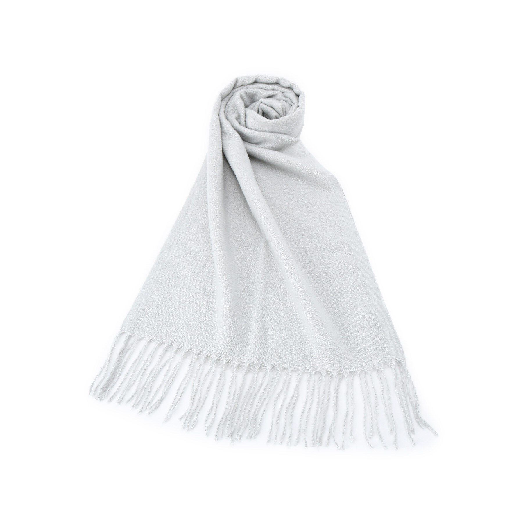 ITS&rsquo;DEMO「【8色／洗濯可】クリーミータッチ40幅無地ストール」|ストール|グレー(012)