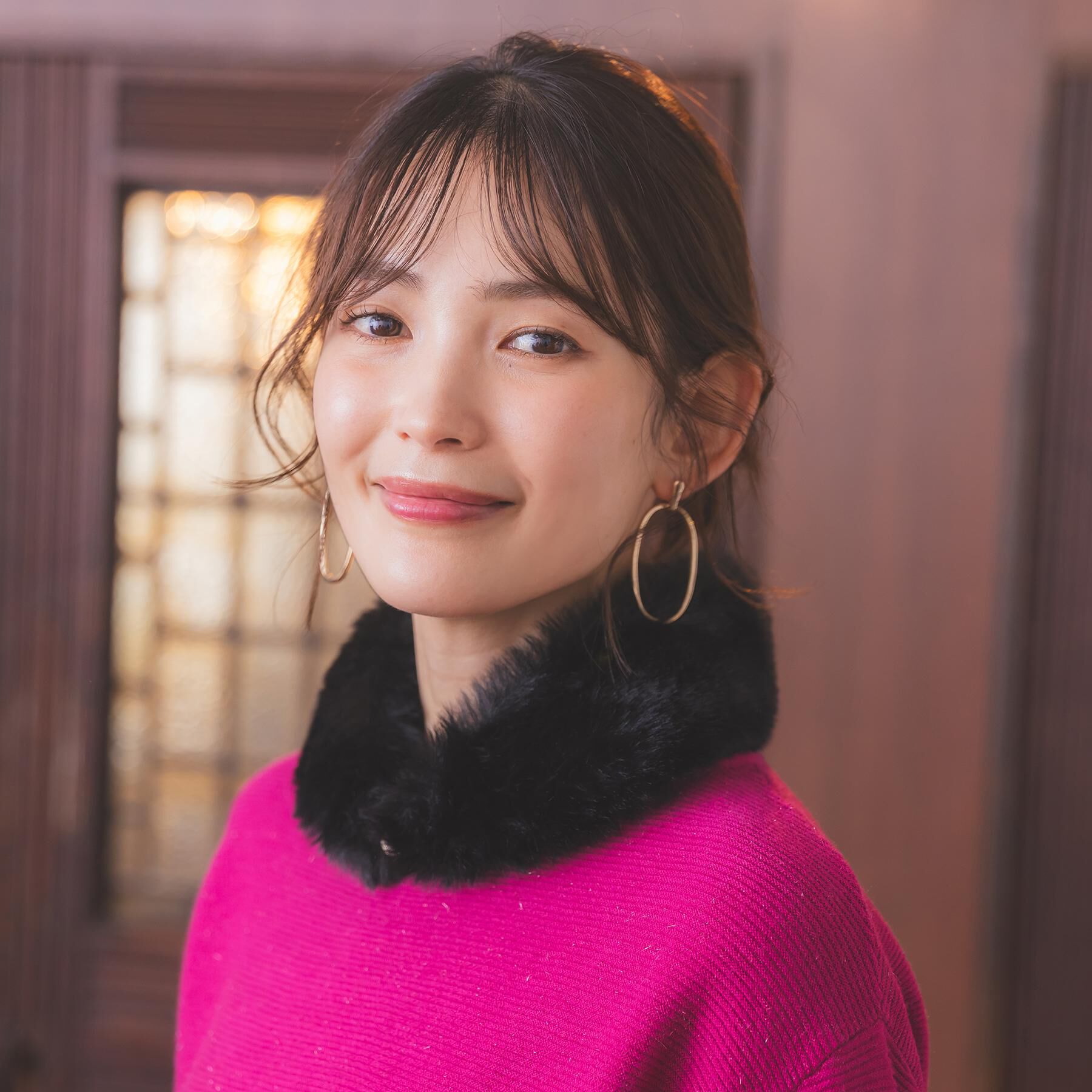 ITS&rsquo;DEMO「【手洗い可】マグネット付きファーティペット」|ストール|