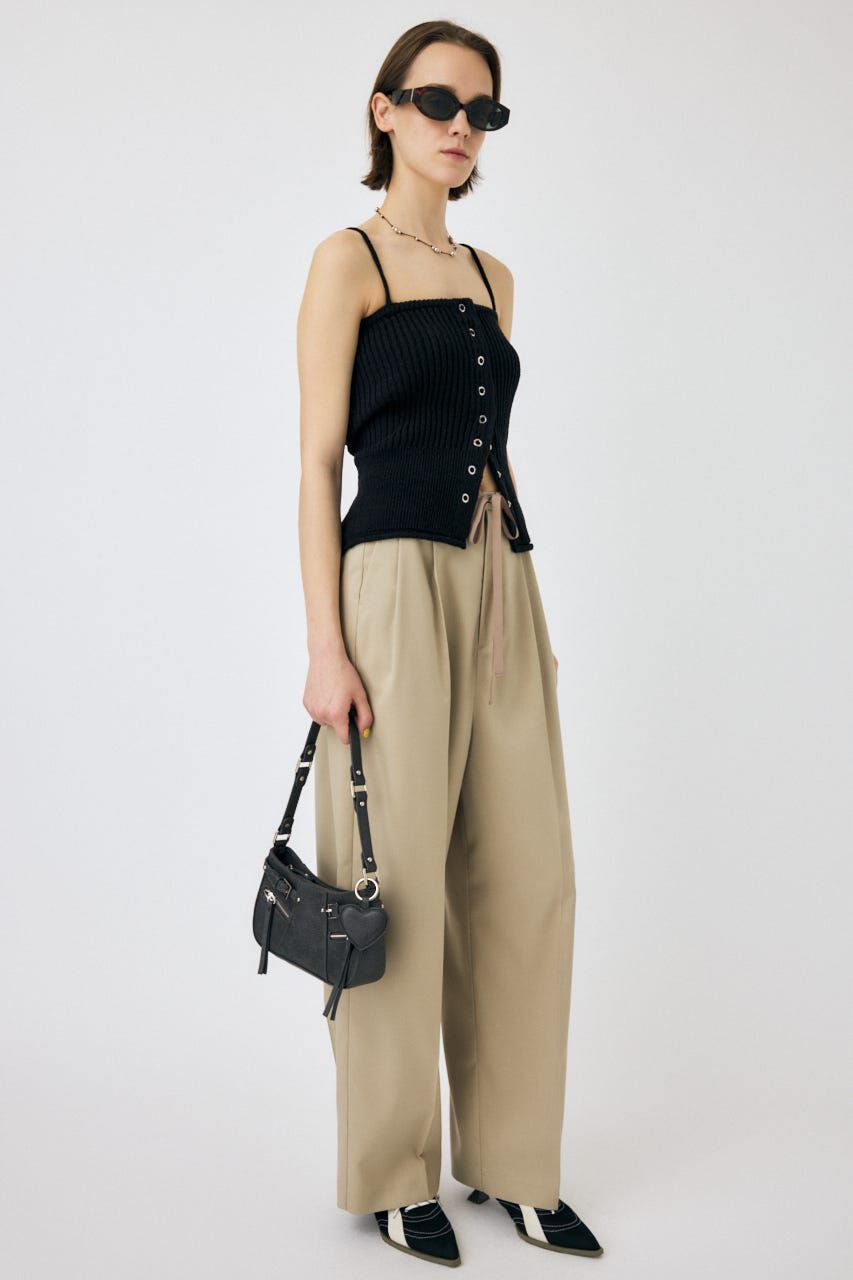 MOUSSY「TUCK トラウザーズ」|その他|