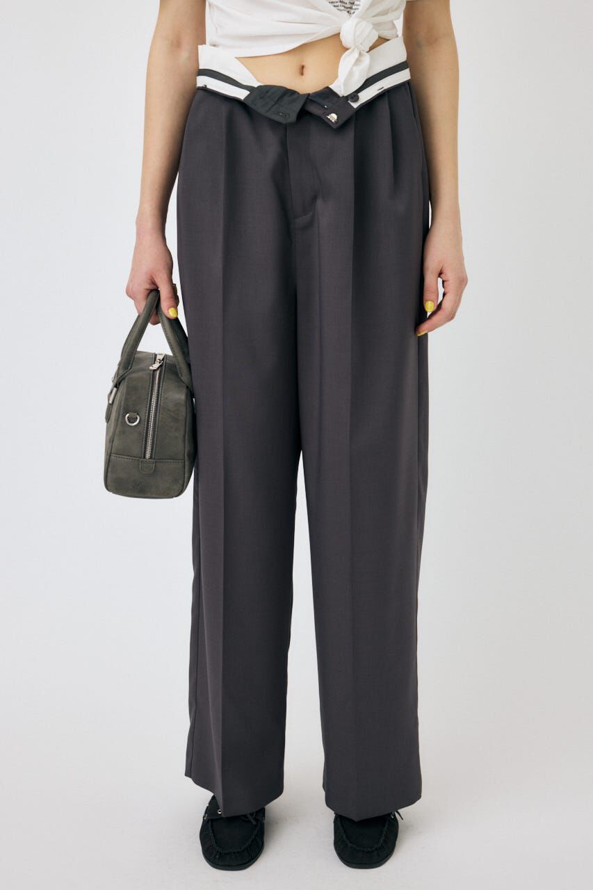 MOUSSY「TUCK トラウザーズ」|その他|