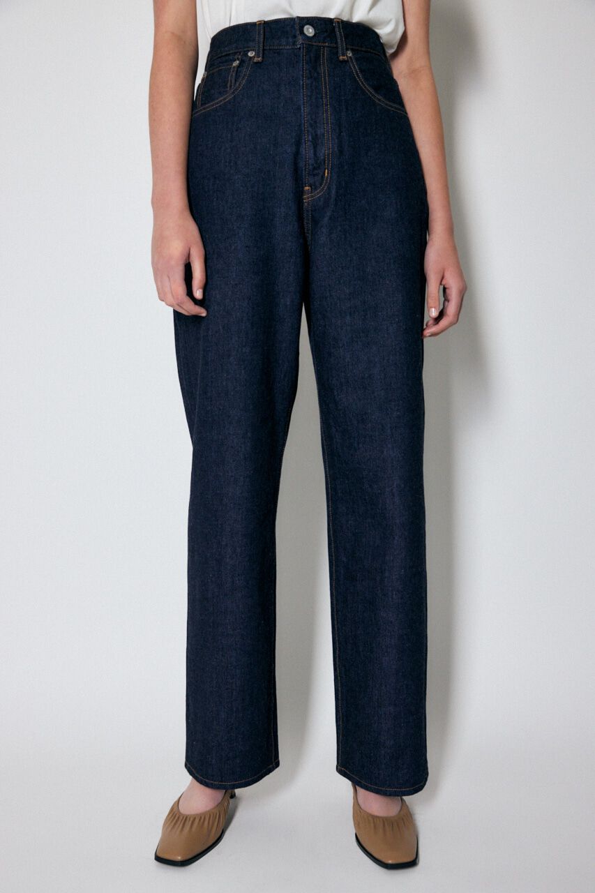 MOUSSY「HW LOOSE STRAIGHT OW」|デニム|