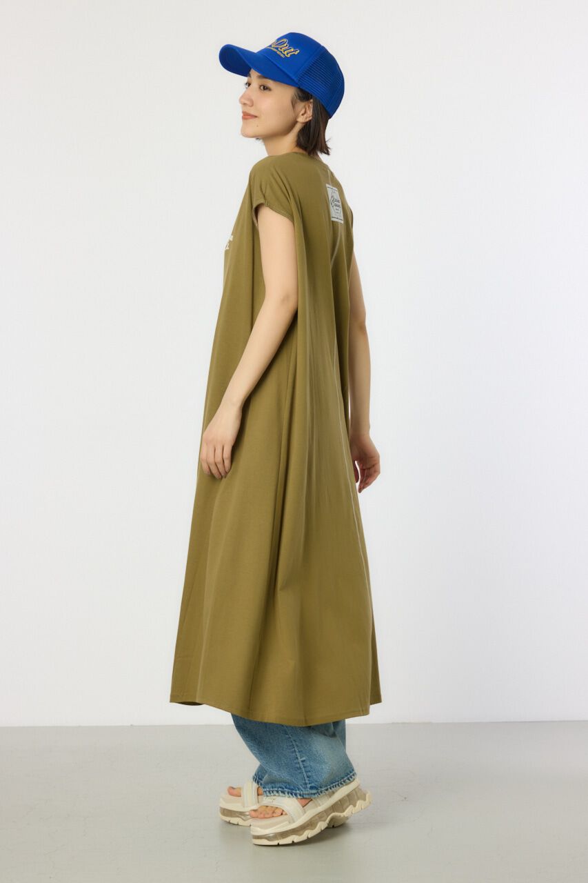 RODEO CROWNS「配色ステッチノースリーブワンピース」|ワンピース|