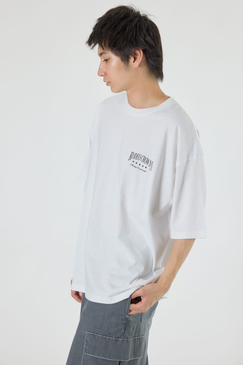 RODEO CROWNS「カモフラアップリケTシャツ」|Tシャツ・カットソー|