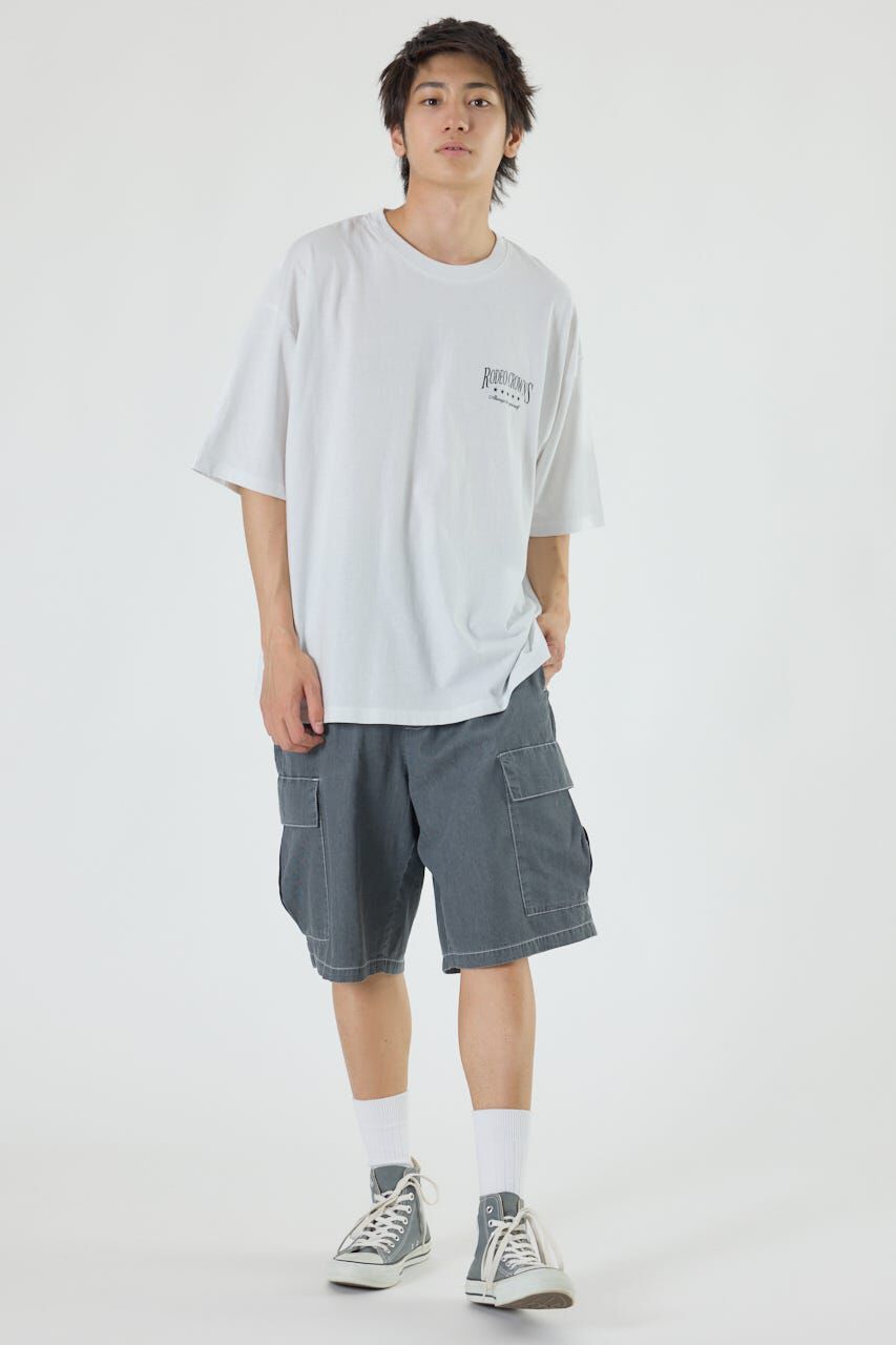 RODEO CROWNS「カモフラアップリケTシャツ」|Tシャツ・カットソー|