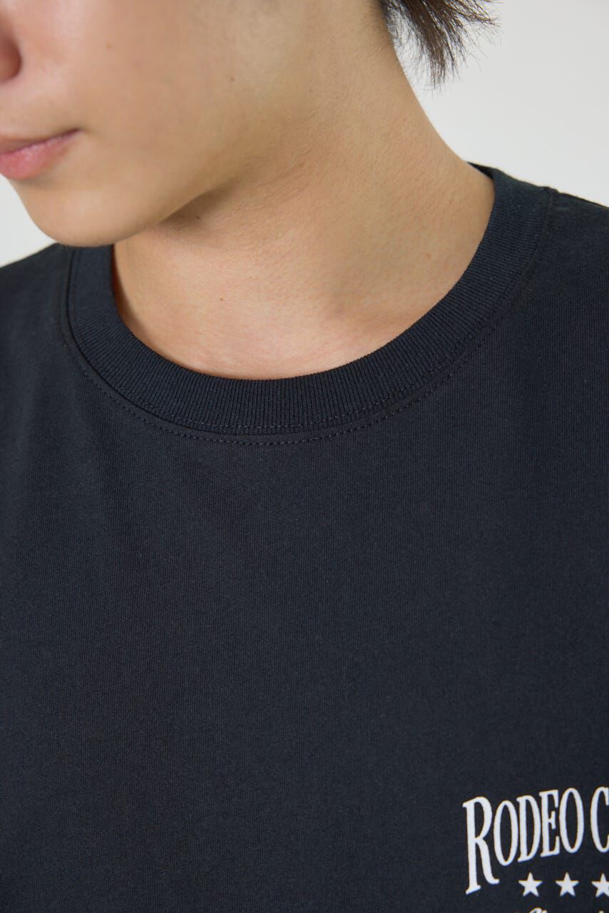 RODEO CROWNS「カモフラアップリケTシャツ」|Tシャツ・カットソー|