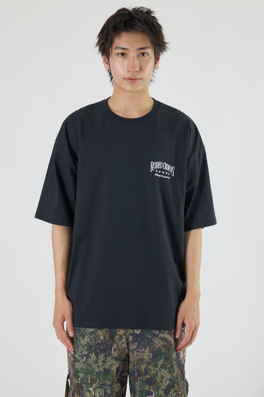 RODEO CROWNS「カモフラアップリケTシャツ」|Tシャツ・カットソー|