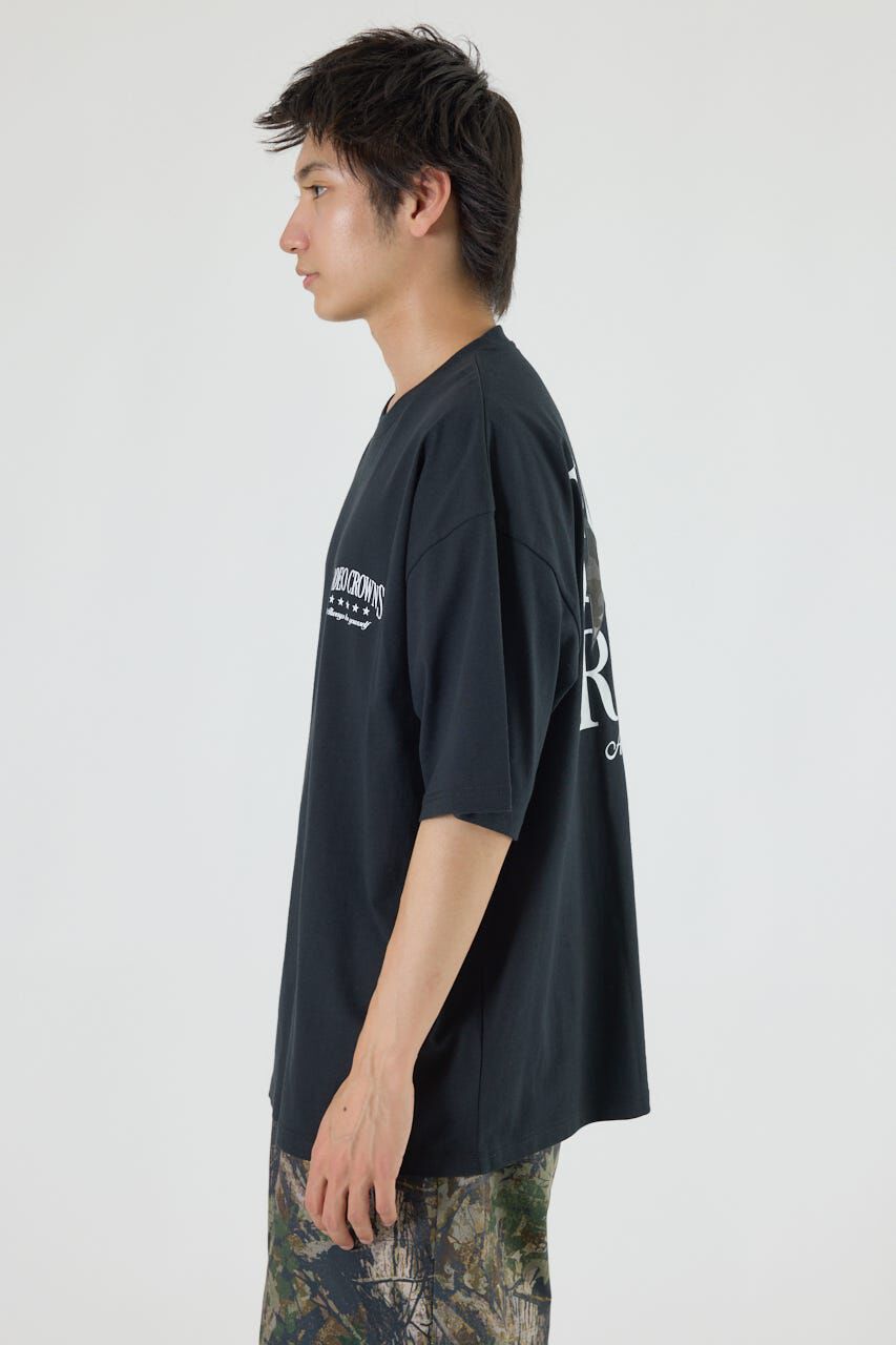 RODEO CROWNS「カモフラアップリケTシャツ」|Tシャツ・カットソー|