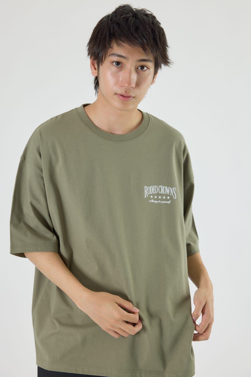 RODEO CROWNS「カモフラアップリケTシャツ」|Tシャツ・カットソー|