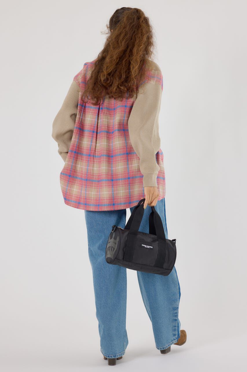 RODEO CROWNS「チェックドッキングトップス」|ニット・セーター|