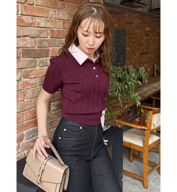 dazzlin「【骨格ウェーブ向け】フレアデニムパンツ」|デニム|