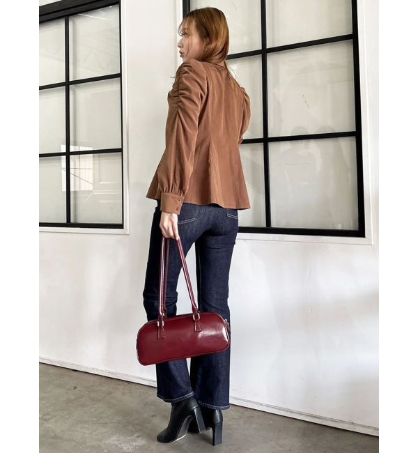 dazzlin「【骨格ウェーブ向け】フレアデニムパンツ」|デニム|