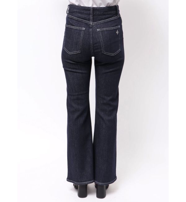 dazzlin「【骨格ウェーブ向け】フレアデニムパンツ」|デニム|