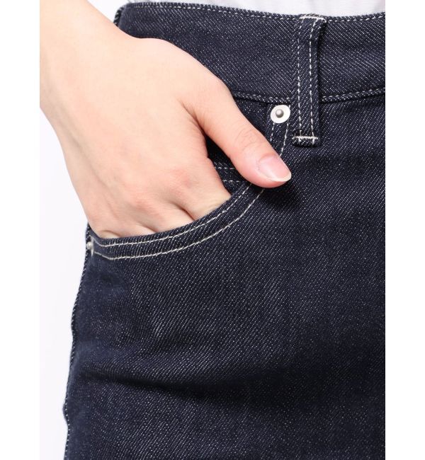 dazzlin「【骨格ウェーブ向け】フレアデニムパンツ」|デニム|