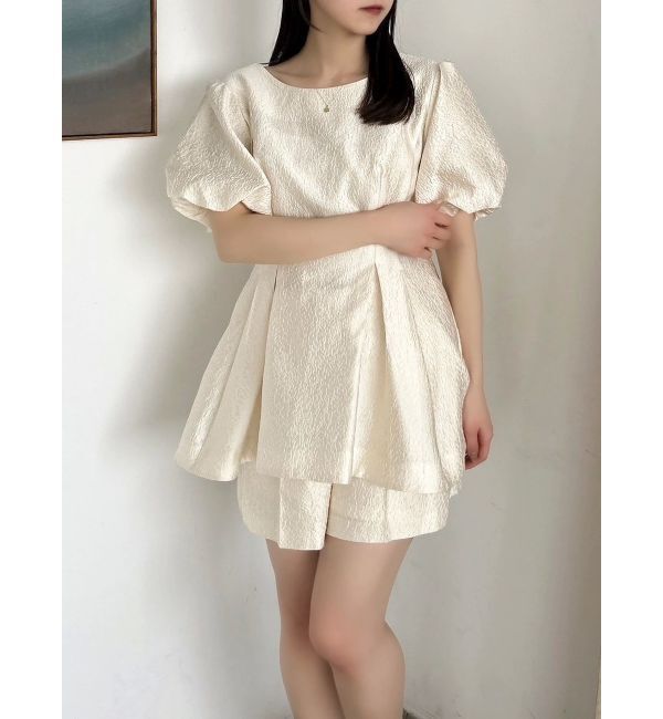 dazzlin「【藤井サチコラボ】フクレジャカードチュニックショートパンツ」|その他|