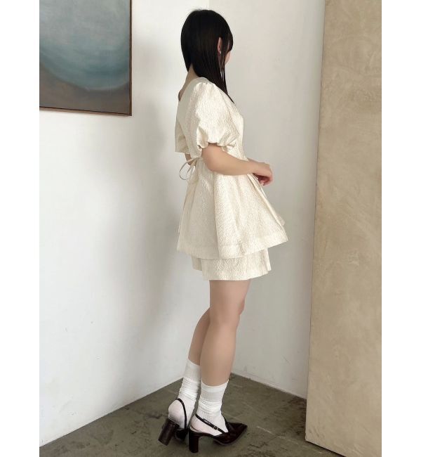 dazzlin「【藤井サチコラボ】フクレジャカードチュニックショートパンツ」|その他|