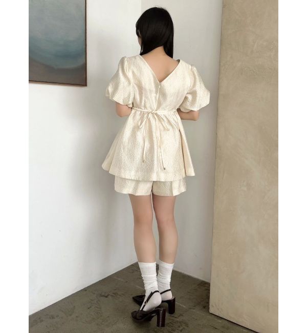 dazzlin「【藤井サチコラボ】フクレジャカードチュニックショートパンツ」|その他|