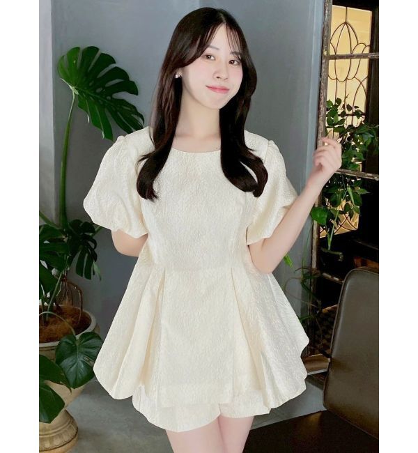 dazzlin「【藤井サチコラボ】フクレジャカードチュニックショートパンツ」|その他|