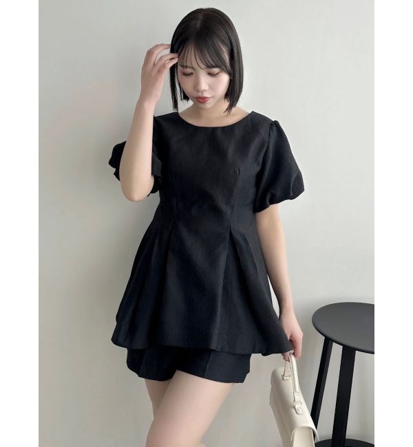 dazzlin「【藤井サチコラボ】フクレジャカードチュニックショートパンツ」|その他|