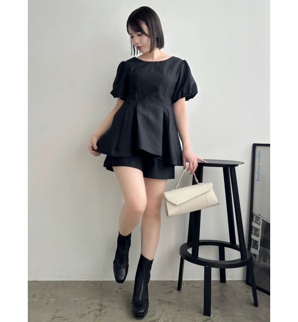 dazzlin「【藤井サチコラボ】フクレジャカードチュニックショートパンツ」|その他|