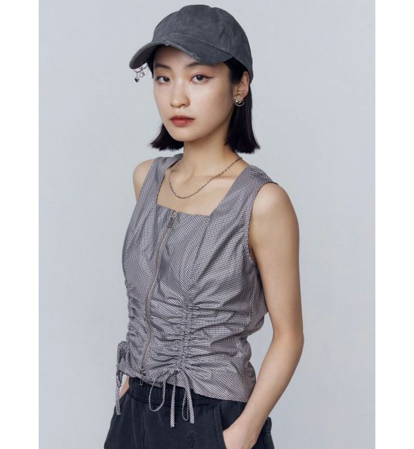 EMODA「リボンギャザートップ」|Tシャツ・カットソー|