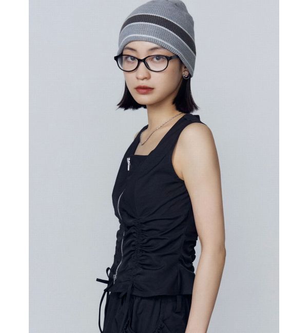 EMODA「リボンギャザートップ」|Tシャツ・カットソー|