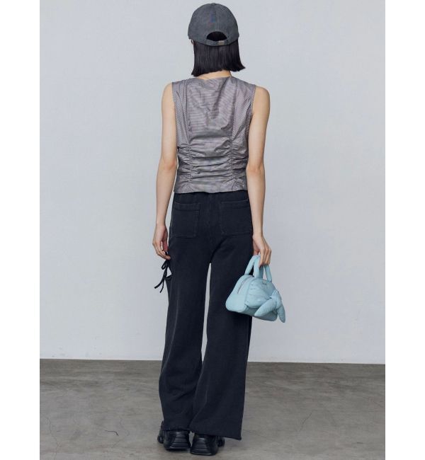 EMODA「リボンギャザートップ」|Tシャツ・カットソー|