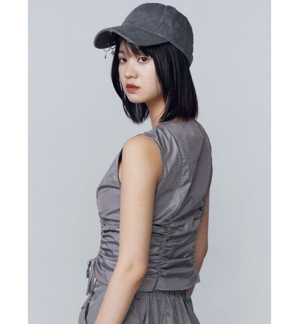 EMODA「リボンギャザートップ」|Tシャツ・カットソー|